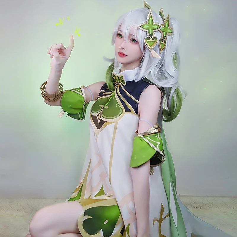 [Order 7-10 Ngày] Trang Phục Hoá Trang Cosplay Nahida (Genshin Impact)(Cosplay)