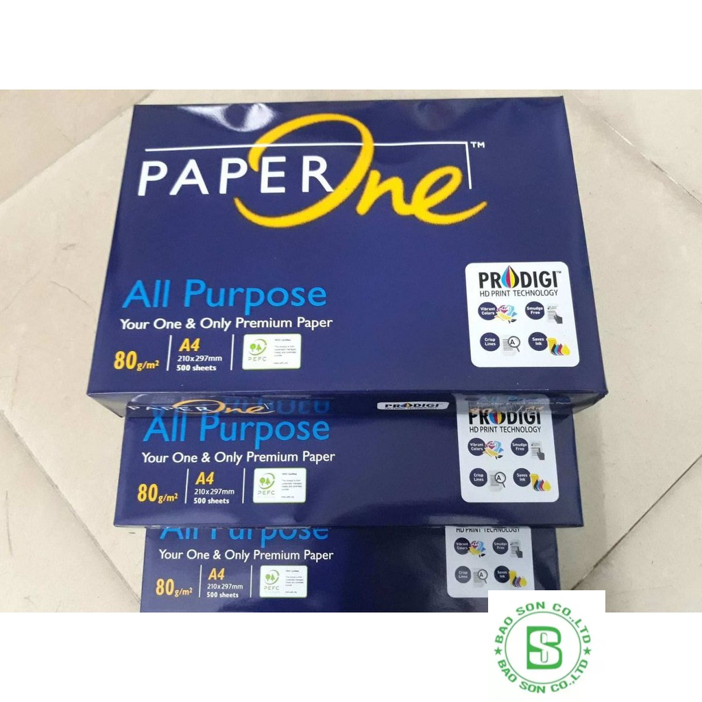 Paperone A4 80gsm กระดาษภาพถ่าย, กระดาษ A4 80, กระดาษเพนเน่ 80 A4