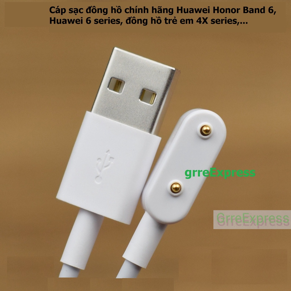 ของแท้ สายชาร์จ Huawei Honor Band 6 ES 4X WATCH KID 4 pro เด็ก WATCH สายชาร์จแม่เหล็ก
