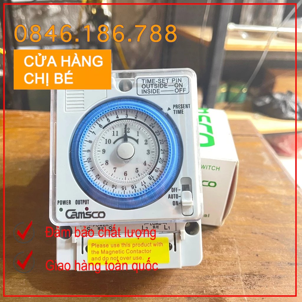 Camsco TB 35-N Timer, Switch Time Switch 24H.