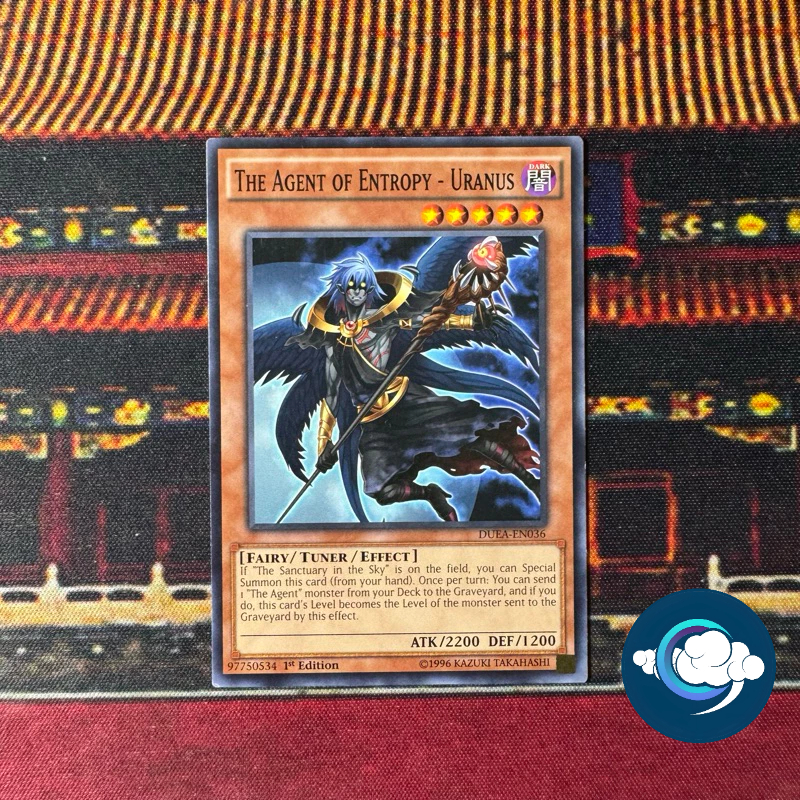 YugiOh! การ์ดเกม (US) - DUEA-EN036: The Agent of Entropy - Uranus; ทั่วไป