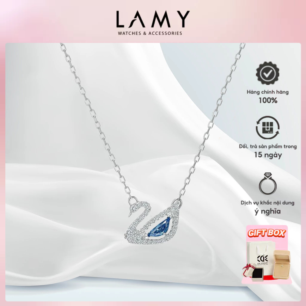 LAMY Dazzling Swan Necklace Blue 6050BE