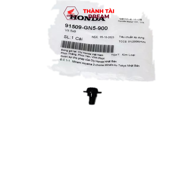 สกรูฮอนด้า 5x9 - 91509GN5900