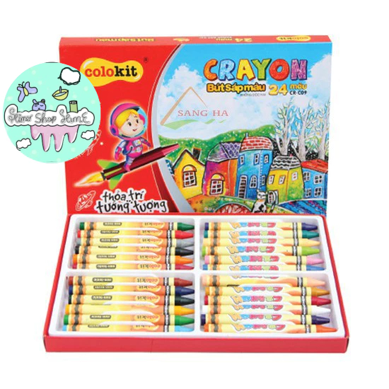 COLOKIT FRAGRANCE WAX PEN (กล่อง 24 สี)