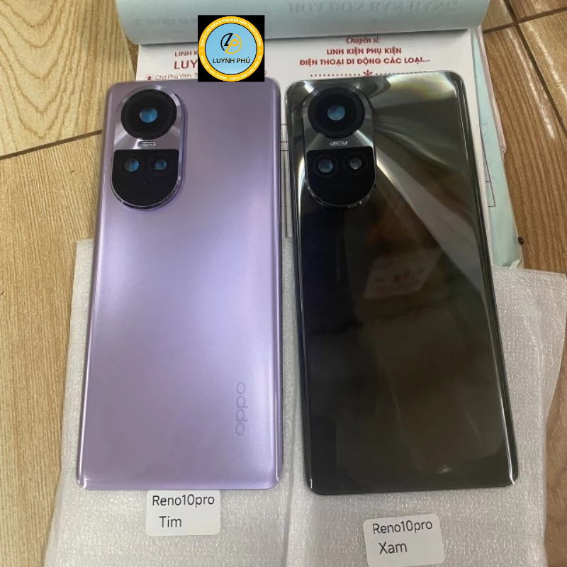ฝาหลังสําหรับ oppo reno 10 pro 5G พร้อมกระจกกล้อง