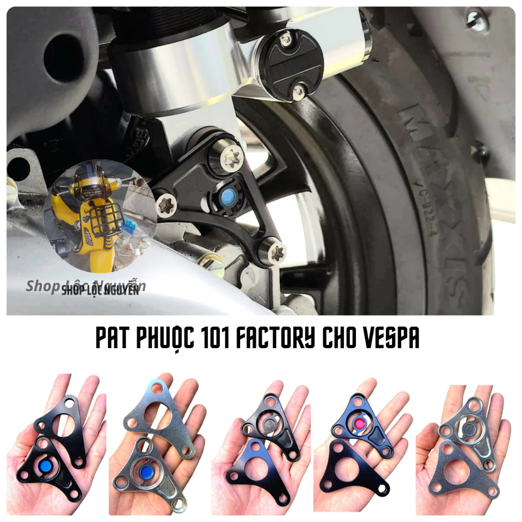 ส้อม FACTORY 101 ที่ยอดเยี่ยมสําหรับ Vespa