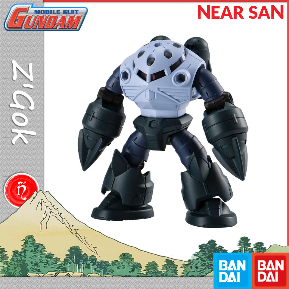 Zgok gundam gashapon รุ่นมือถือสูท ensemble 27 bandai gacha mse zgok