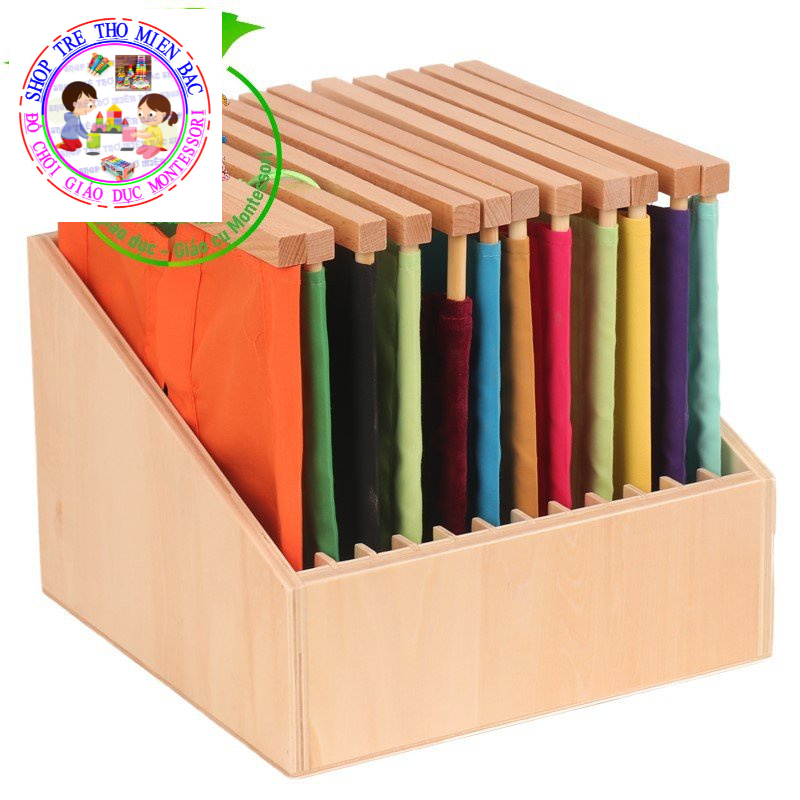 Stand for 12 Dressing Frames Montessori (ขาตั้งสําหรับ 12 Dressing Frames)