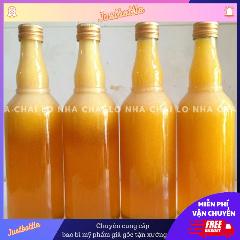 ขวดน้ําผึ้งแก้วสี่เหลี่ยม 250Ml 500Ml 600Ml 1000Ml 1L/น้ําปลาคอนเทนเนอร์พร้อมฝาปิดอลูมิเนียมขวดบ้านท