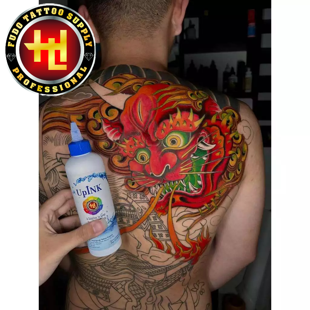 น้ําผสมหมึกดํา และ Upink, Aquasen, Uni Ink ใช้ในสัก