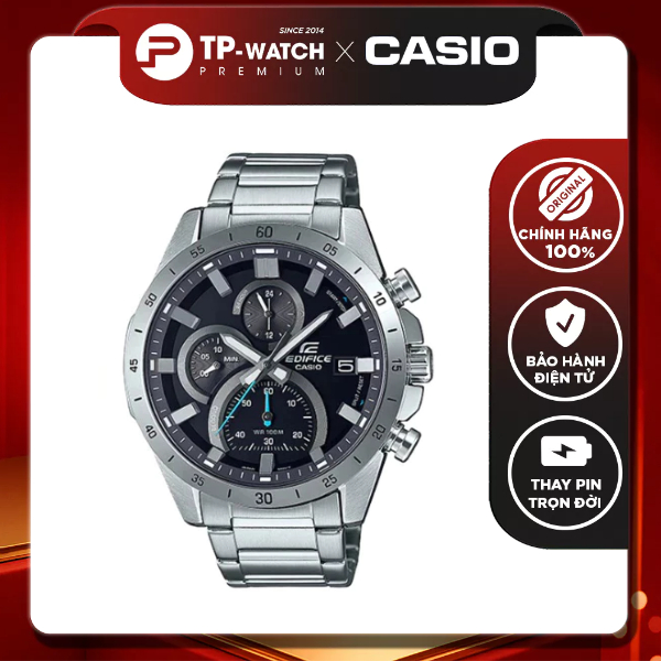 นาฬิกาข้อมือผู้ชาย Casio Edifice EFR-571D-1A ของแท้ - EFR-571D-1AVUDF