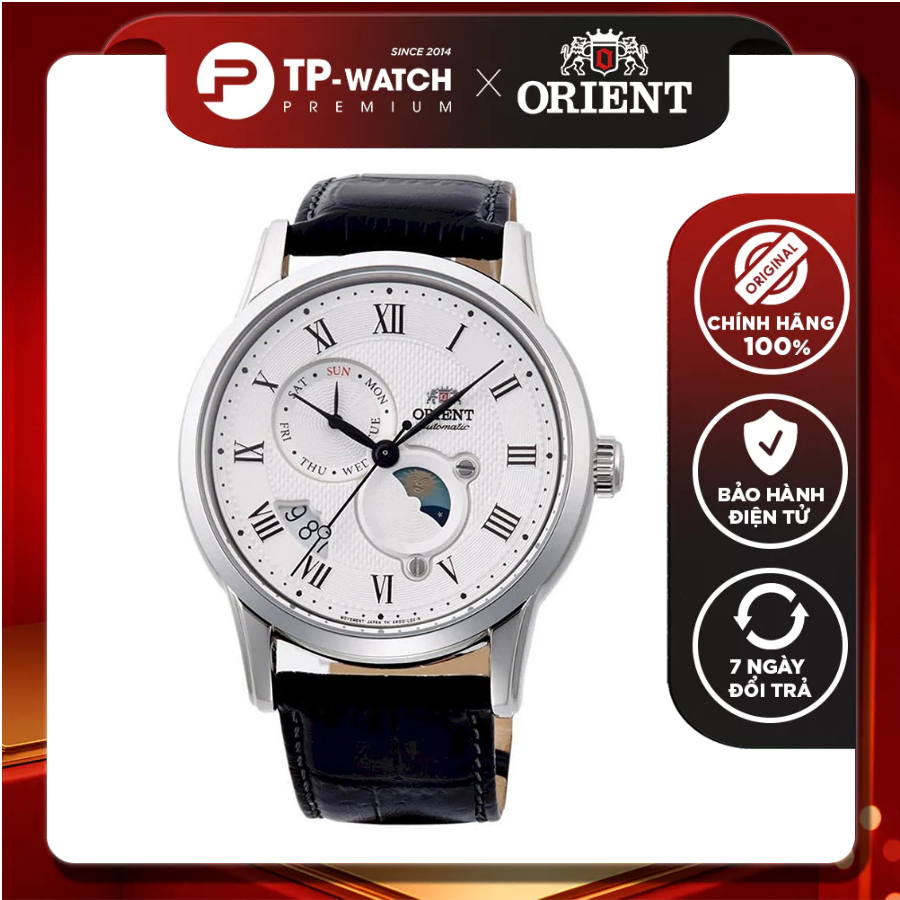 Orient Automatic Sun And Moon สายหนังนาฬิกาผู้ชาย RA-AK0008S00C