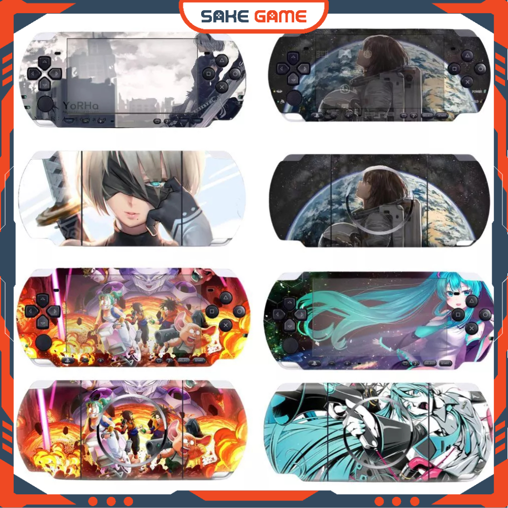 PSP 2000 Skin Decal สติกเกอร์ PSP 2000 Skin PSP 2000 Decal Skin Decal PSP 2000 เกมคอนโซลรุ่น 1