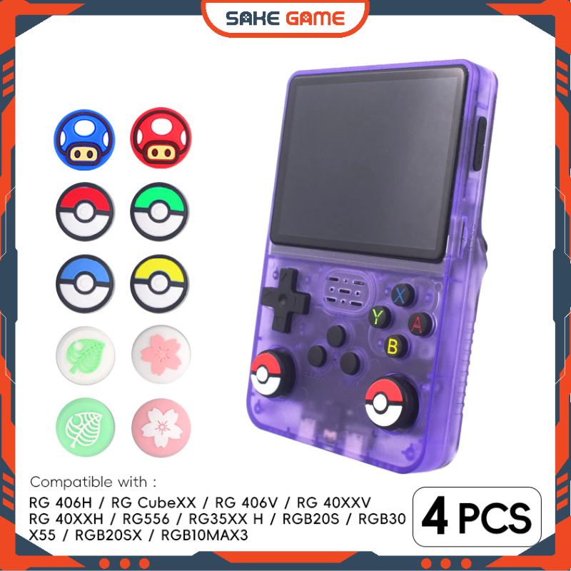 ฝาครอบลูกบิดอนาล็อกชุด R36S RG35XX RG 406H ฝาครอบลูกบิดอนาล็อกชุด R36S RG35XX RG 406H ชุดฝาครอบ R36S