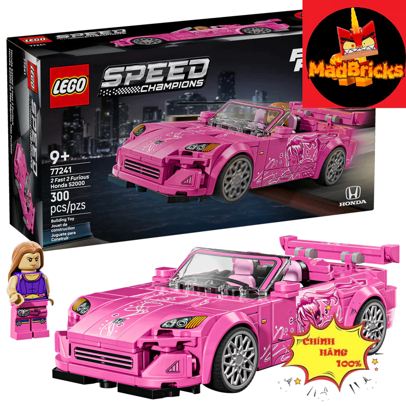 LEGO SPEED CHAMPIONS 77241 2 Fast 2 Furious SUPER CAR Honda S2000