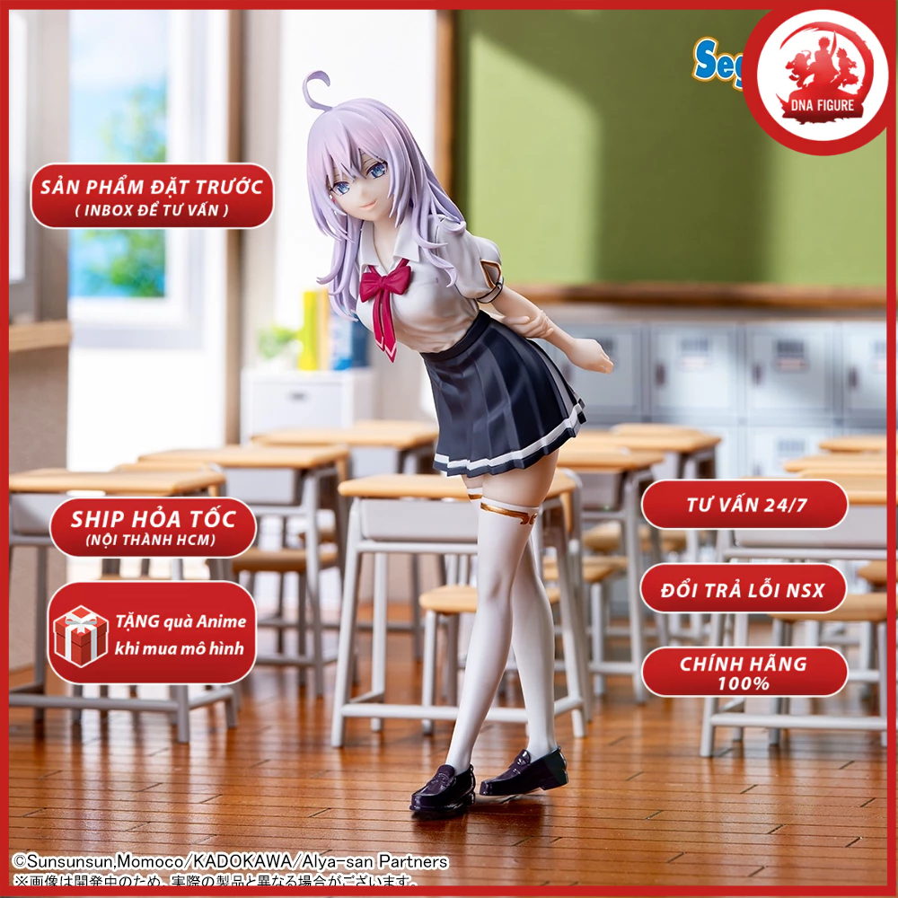 โมเดล Alisa Luminasta vol.2, Alisa Mikhailovna Kujou, Sega ของแท้จากญี่ปุ่น