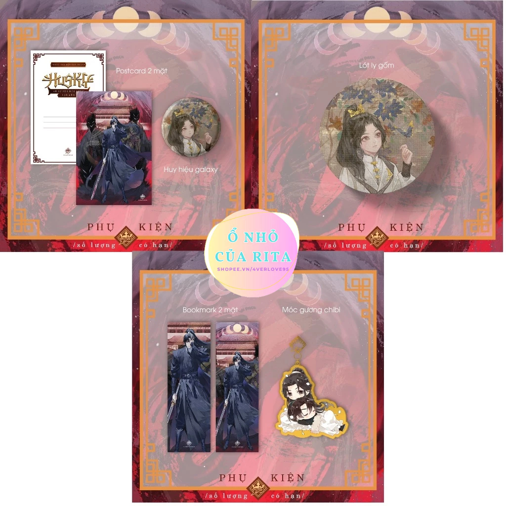 [Accessories_Mirror Keychain] Husky and His White Cat Master 6 - รุ่นพิเศษ