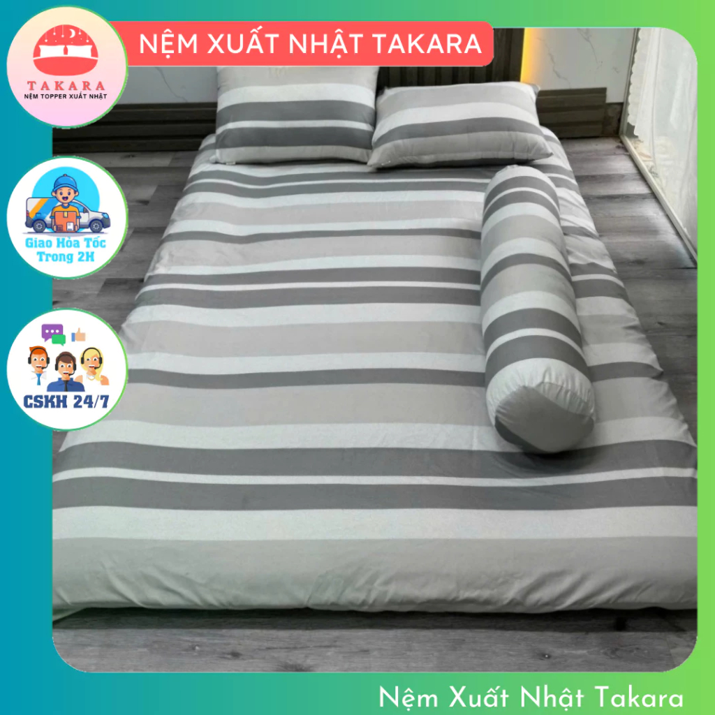 ผ้าหุ้มที่นอนสองด้าน ที่นอน 2 ด้าน ท็อปเปอร์มีตัวล็อค ผ้าคอตตอน Tici สุดเท่ ขนาด ทุกขนาด 1m/1m2/1m4/