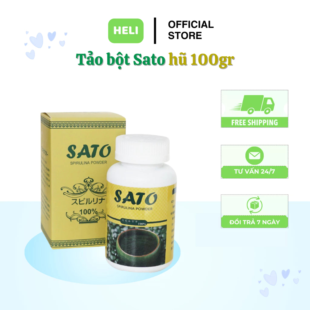 Sato Algae Powder Nano Cultured Spirulina Non-Metallic Algae White Cultureed Algae Powder Culture โด