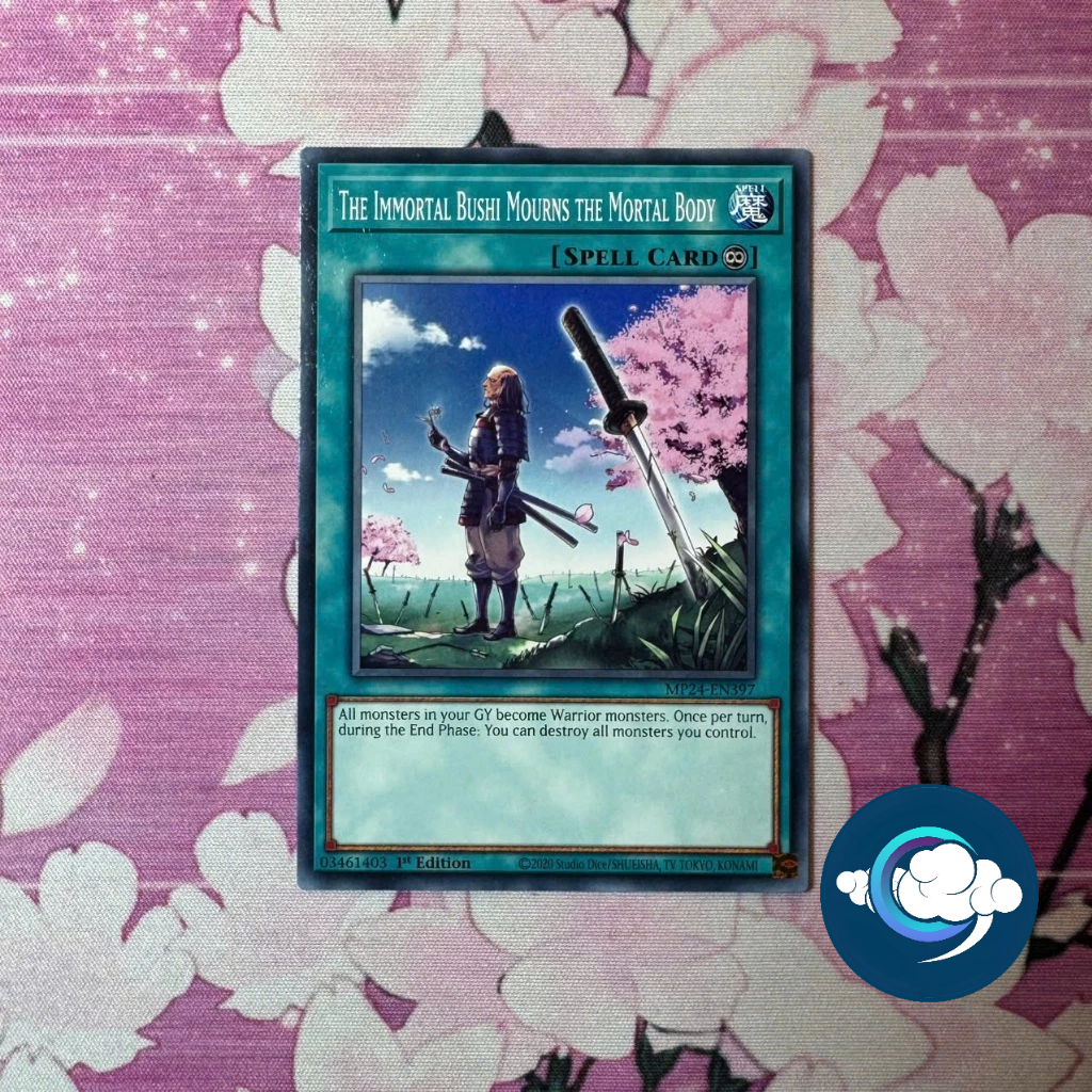 YugiOh! การ์ดเกม ( UK ) - MP24-EN397; The Immortal Bushi Mourns the Mortal Body; C