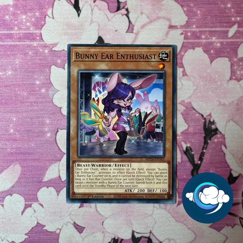การ์ด Yugioh ( UK ) - MP24-EN343; ผู้ที่ชื่นชอบหูกระต่าย; C