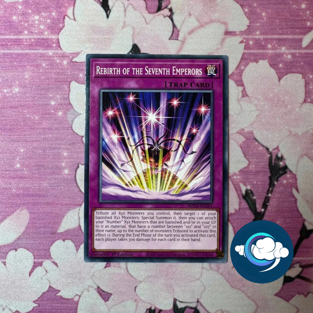 YugiOh! การ์ดเกม ( UK ) - MP24-EN361; Rebirth of the Seventh Emperors; C