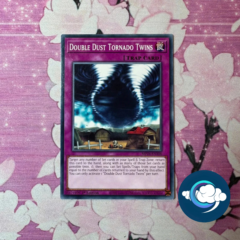 YugiOh! การ์ดเกม ( UK ) - MP24-EN306; Double Dust Tornado Twins; C