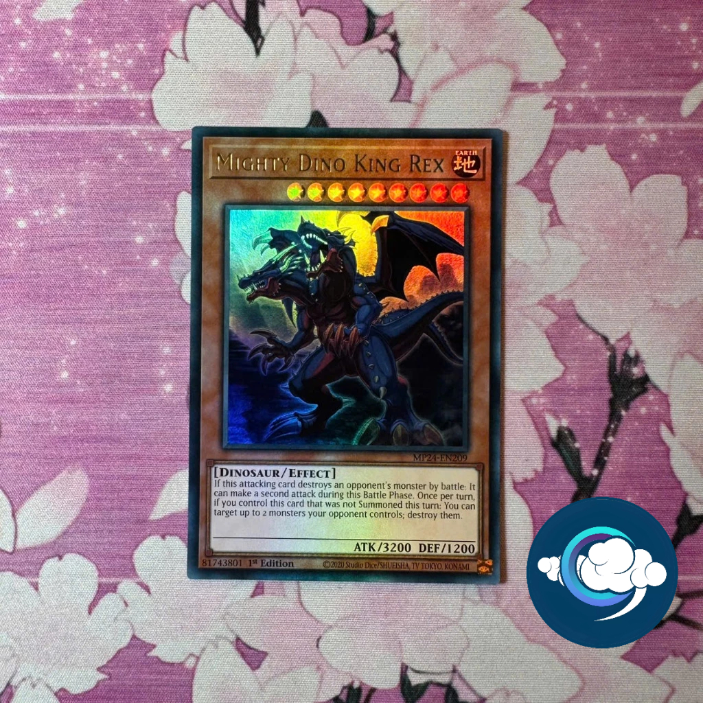 ยูกิโอ! การ์ดเกม ( UK ) - MP24-EN209; Mighty Dino King Rex; UR