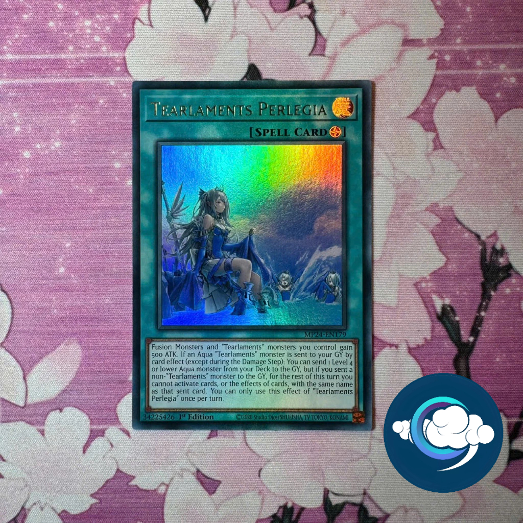 ยูกิโอ! การ์ดเกม ( UK ) - MP24-EN179; Tearlaments Perlegia; UR
