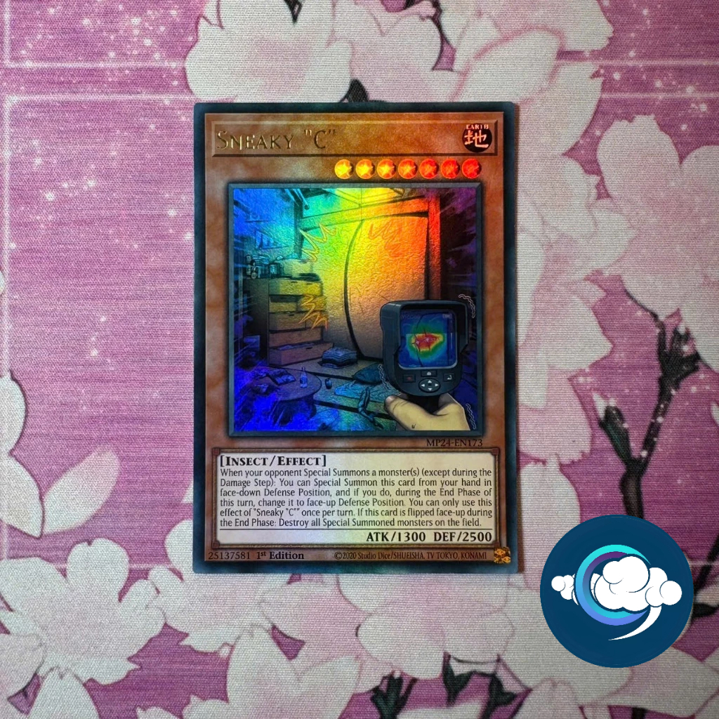 YugiOh! การ์ดเกม ( UK ) - MP24-EN173; Sneaky "C"; UR