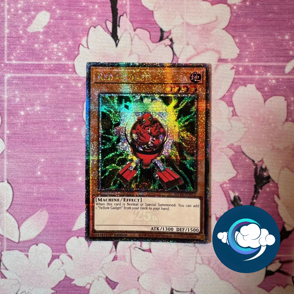 ยูกิโอ! การ์ดเกม ( UK ) - MP24-EN012; แกดเจ็ตสีแดง; QCScR