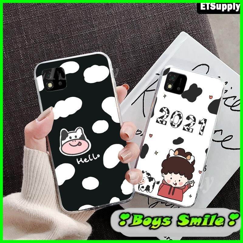 Oppo F1s / A59 A3s A15 / A15s A31 F11 Pro Reno 2F F11 F11 pro Reno 3 A52 A72 A92 เคสซิลิโคนพร้อมวัวน