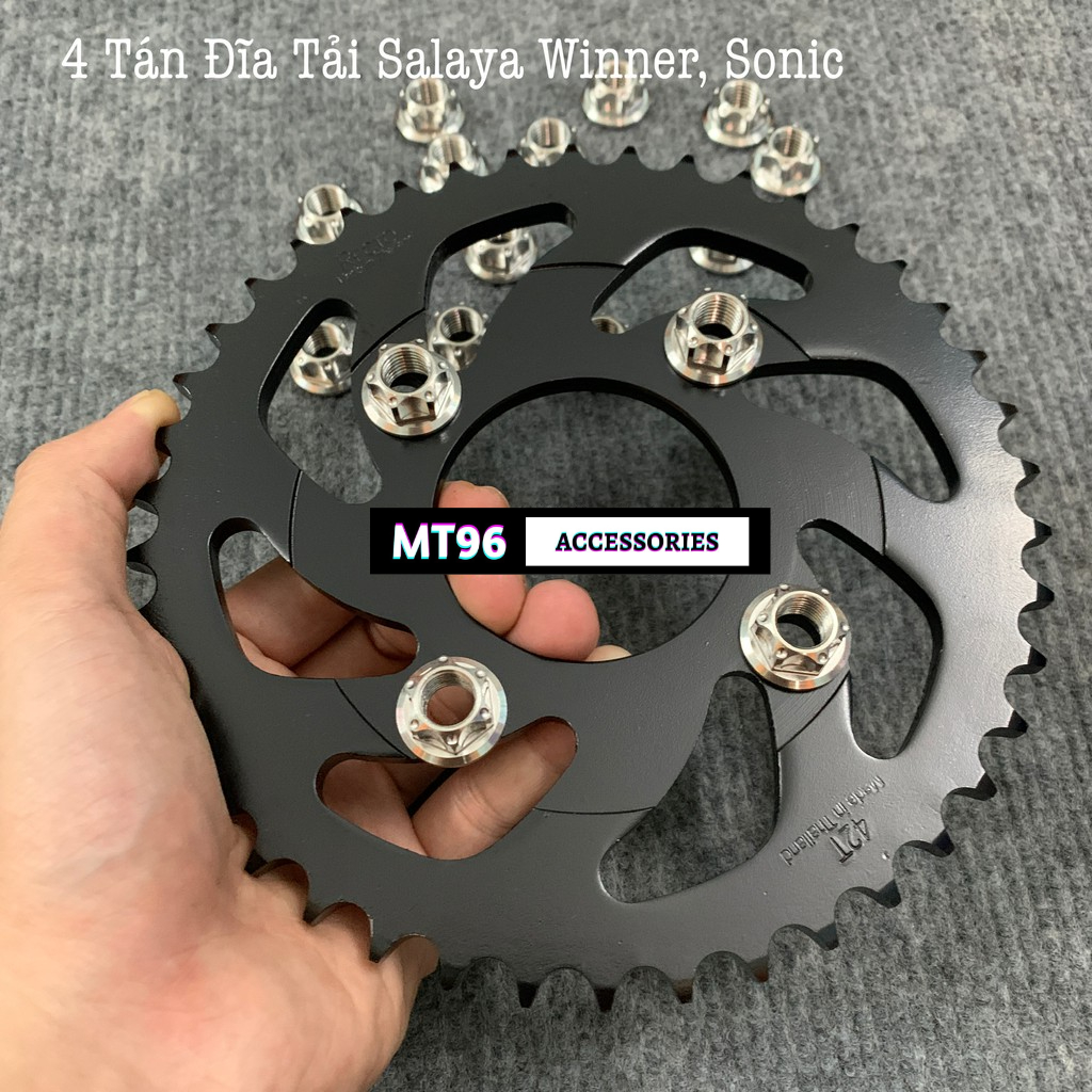 4 หลังคา Salaya 10 มม. ติดตั้งแผ่นโหลดด้านหลังสําหรับ ผู้ชนะ Sonic ผู้ชนะ X