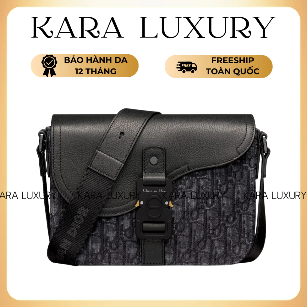 (Kara Luxury) กระเป๋าสะพายข้างผู้ชาย Di.o VIP เต็มไปด้วยงานปัก 2 กล่องสวยงามมีจําหน่ายที่ Hanoi expr