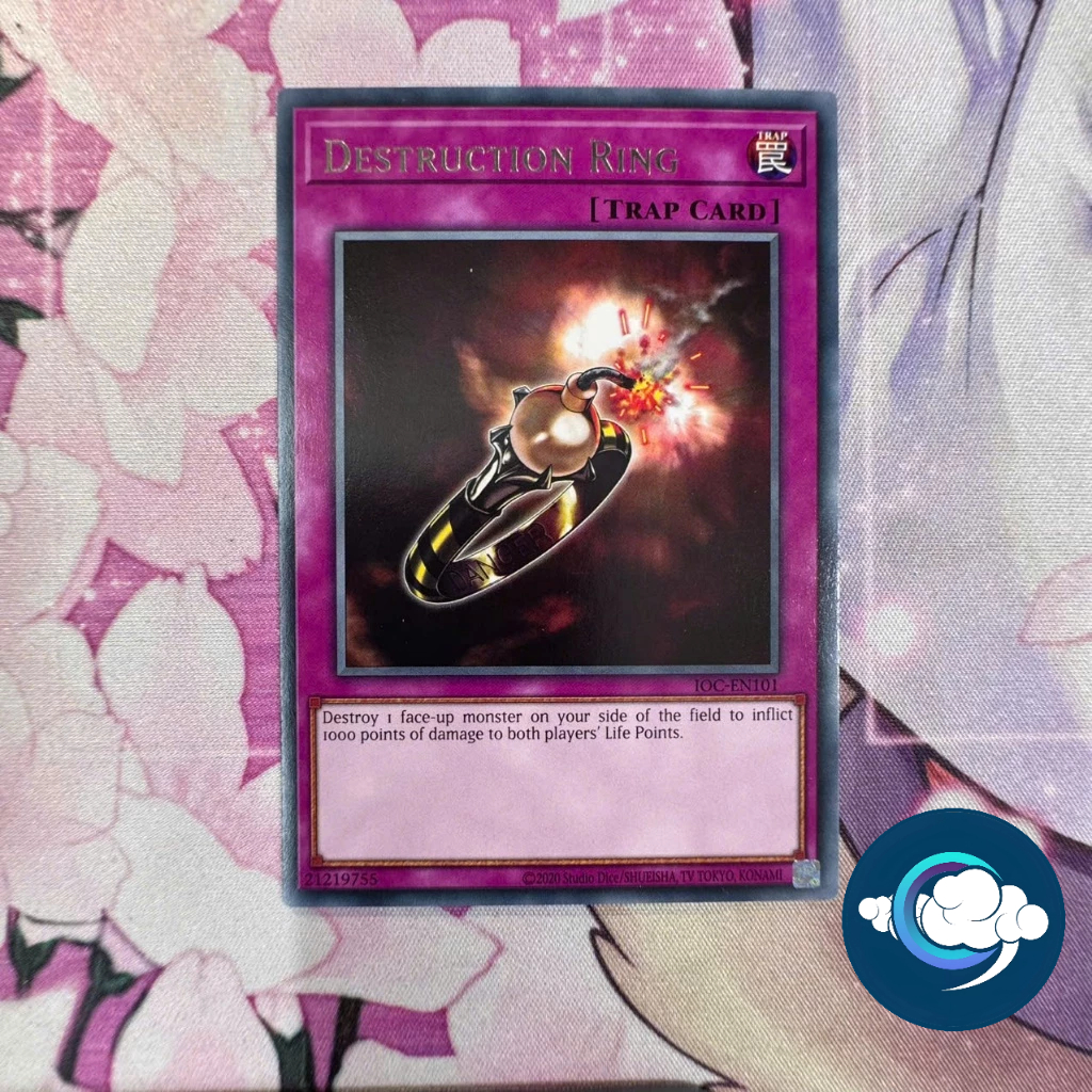 YugiOh! การ์ดเกม - IOC-EN101; แหวนทําลาย; R