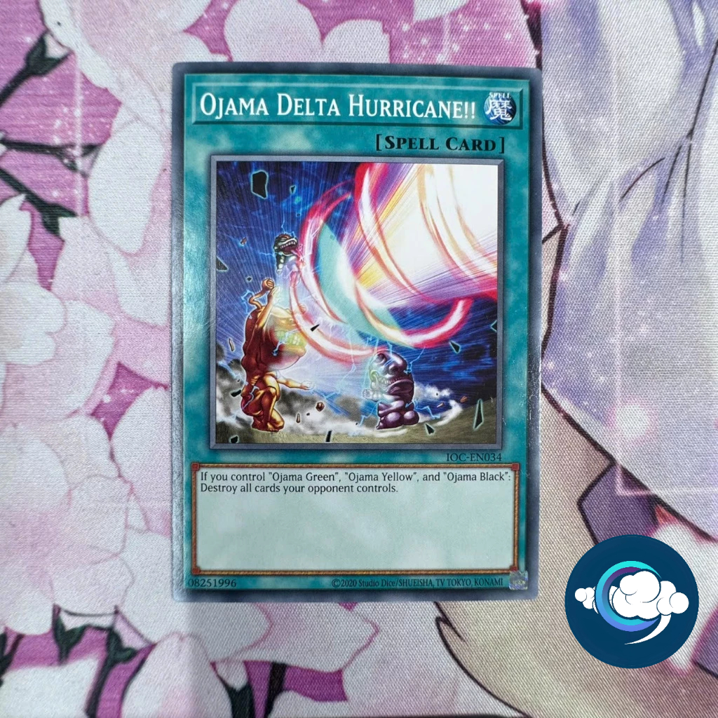 ยูกิโอ! การ์ดเกม - IOC-EN034; Ojama Delta Hurricane!!; ค