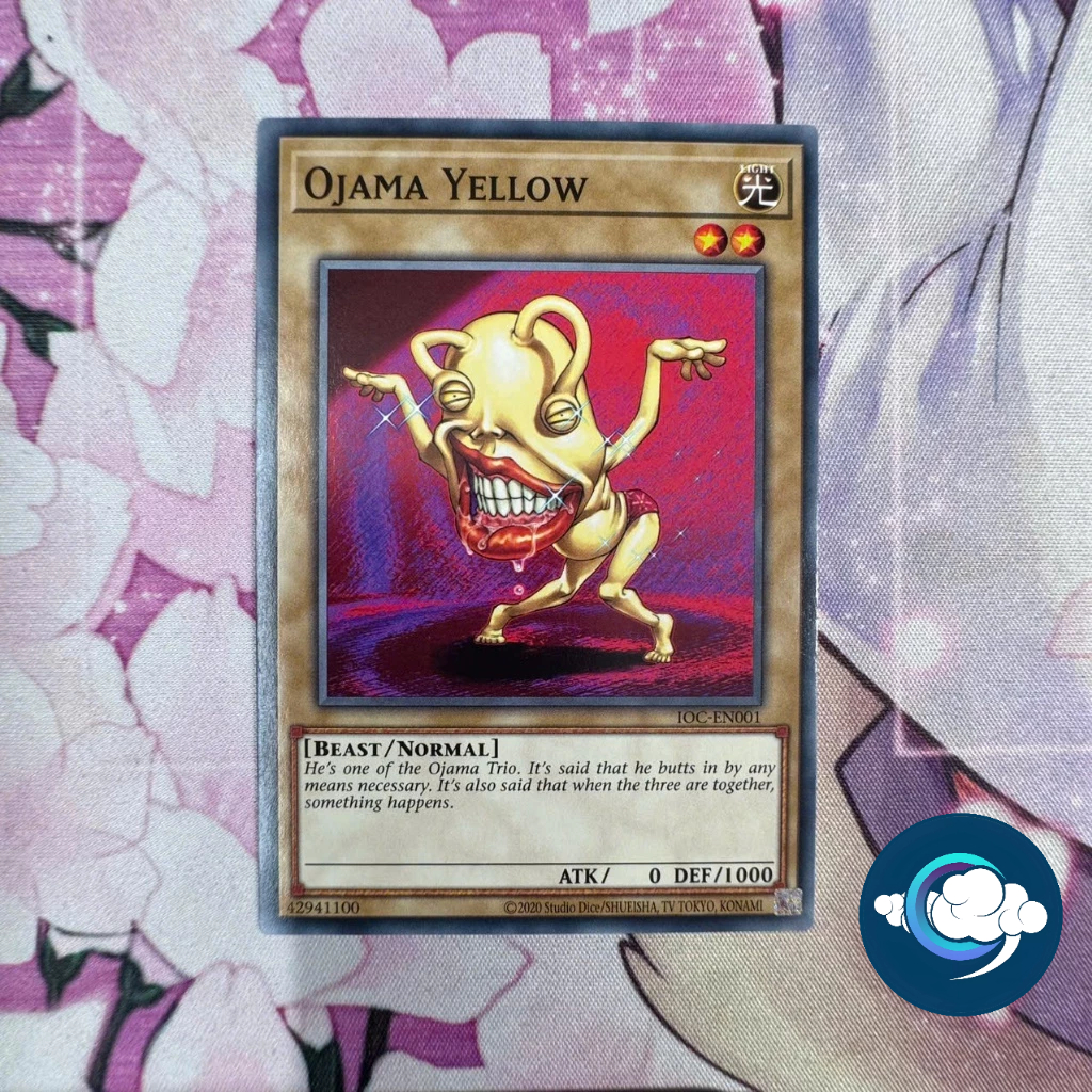 YugiOh! การ์ดเกม - IOC-EN001; Ojama Yellow; C