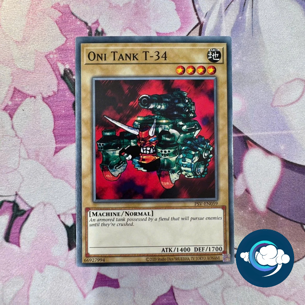 ยูกิโอ! การ์ดเกม - PSV-EN059; Oni Tank T-34; ทั่วไป