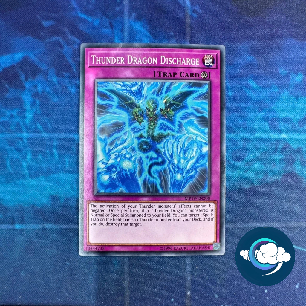 การ์ดยูกิโอ! (UK) MP19-EN208; Thunder Dragon Discharge (Unli)