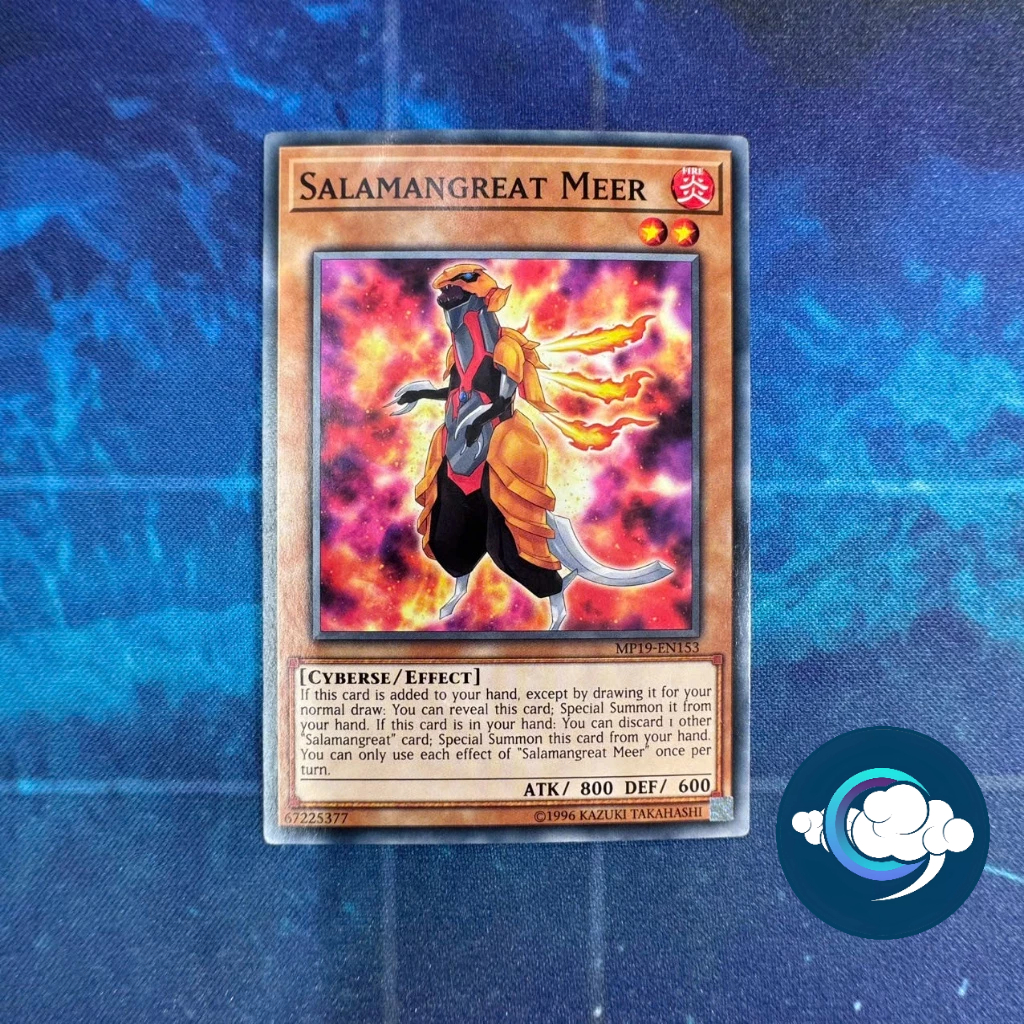 การ์ด YugiOh! (UK) MP19-EN153; Salamangreat Meer; ทั่วไป (Unli)