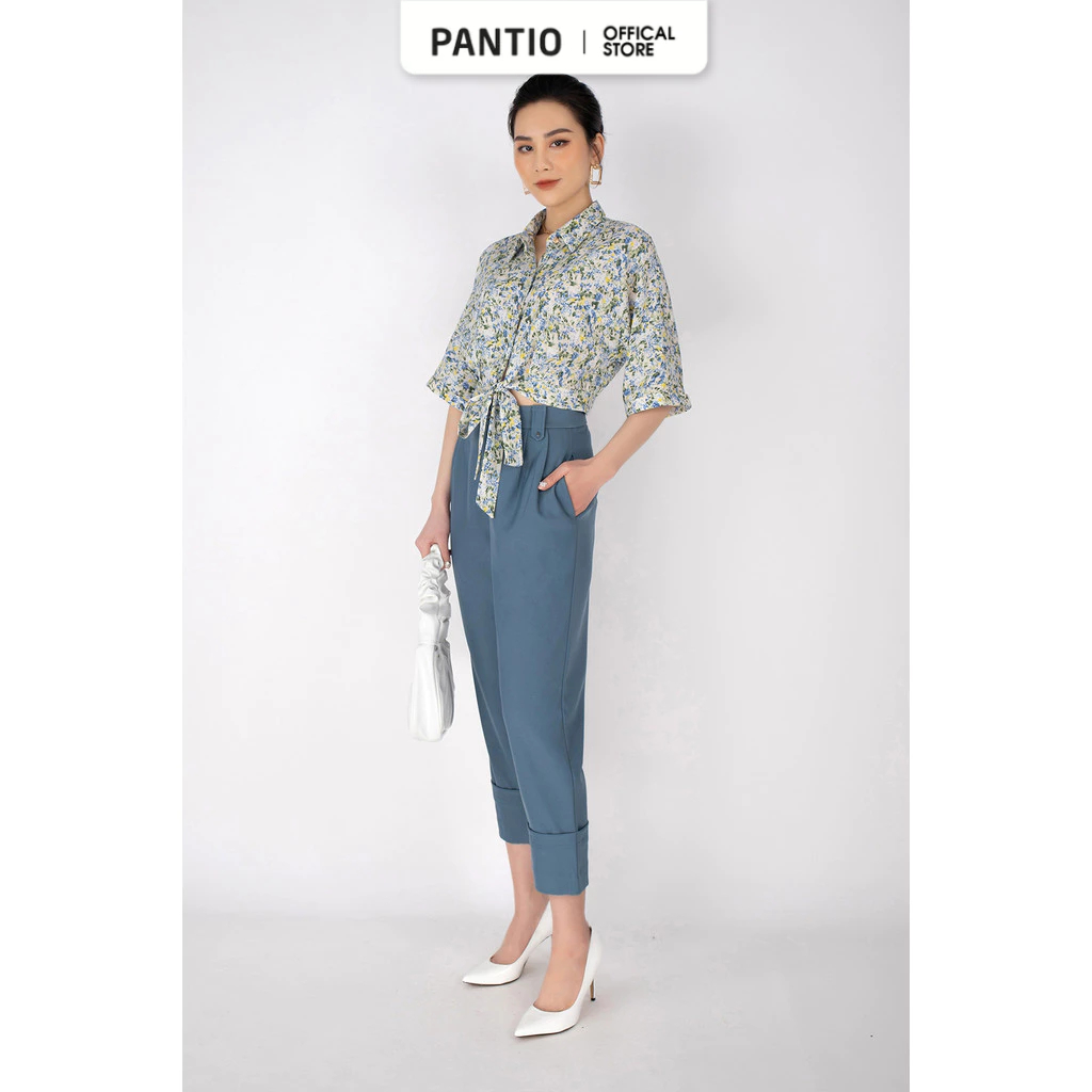 FAS33213 - เสื้อเชิ้ตครึ่งแขนลายหลากสี - PANTIO