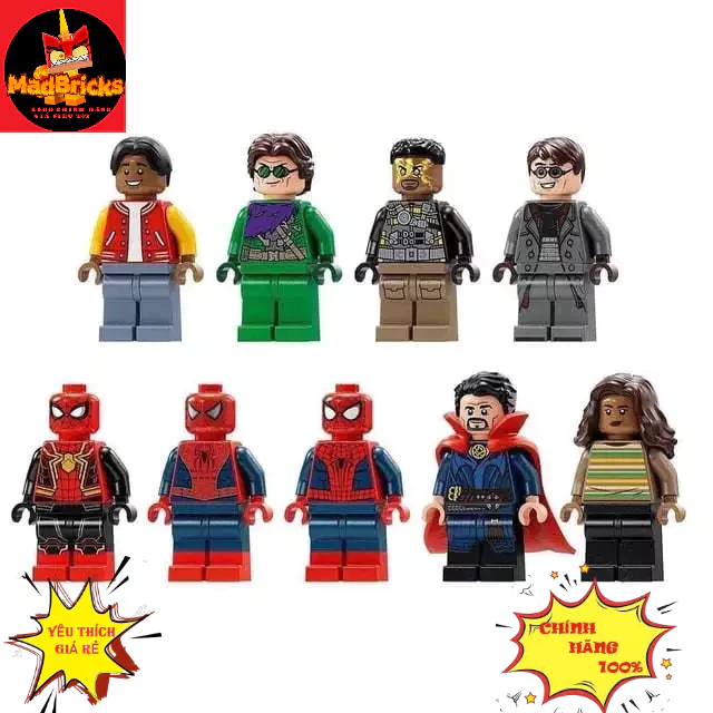 (รายละเอียดขนาดเล็ก) MINIFIGURE MARVEL SPIDERMAN 76261