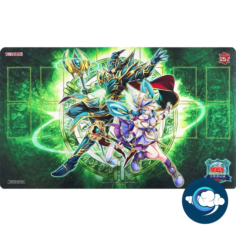 [Collectors Store VN] - Combo Playmat & Sleeve card YugiOh! 25th Anniversary - Konami ของแท้