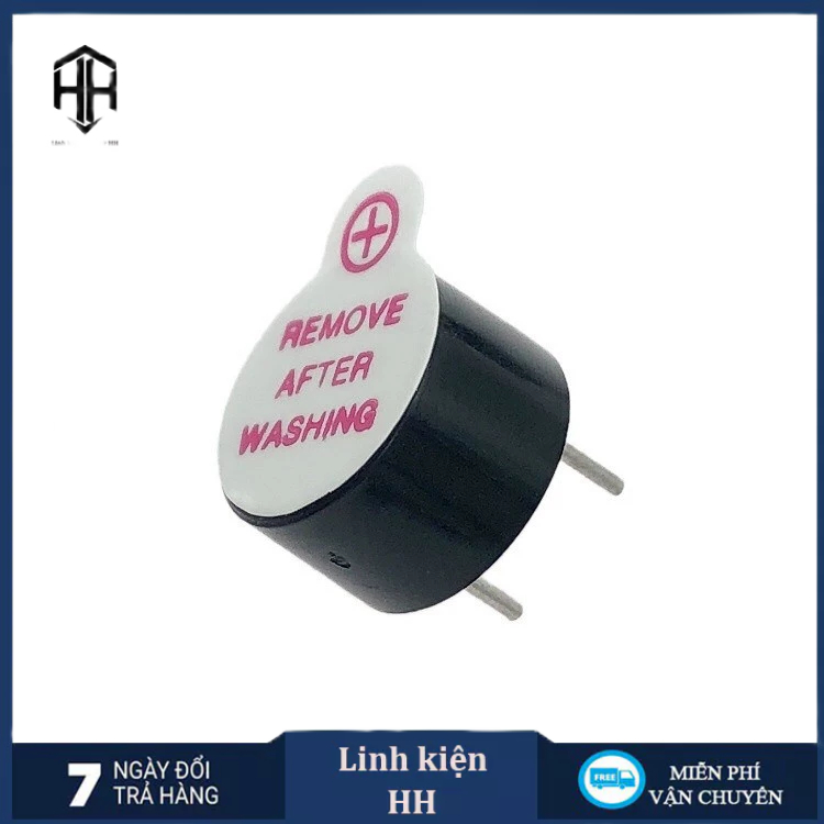 ชิป Buzzer, ไซเรน 3V 5V 12V 12*9.5mm - Buzzer Buzzer