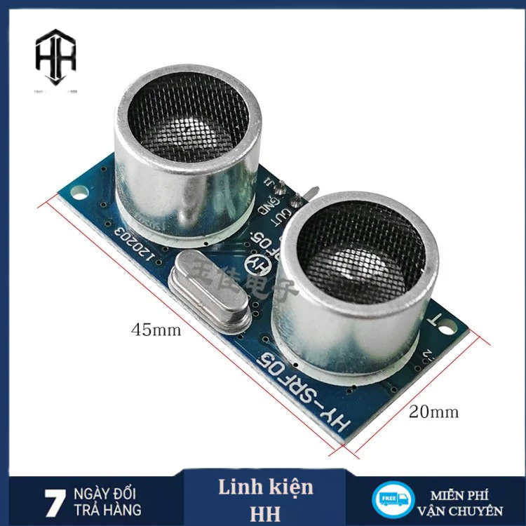 โมดูลเซ็นเซอร์อัลตราโซนิก SRF05, SRF04, HC SR04, HC SR05, HC-SR04, HC-SR05