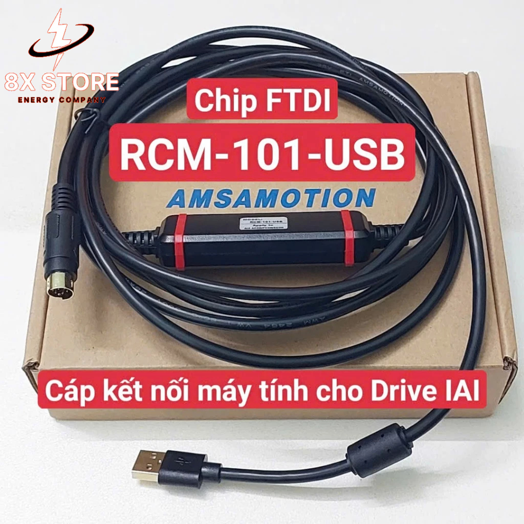 สายการเขียนโปรแกรม IAI RCM-101-USB เชื่อมต่อ PCON,ACON,SCON ขับ... ไปยังคอมพิวเตอร์
