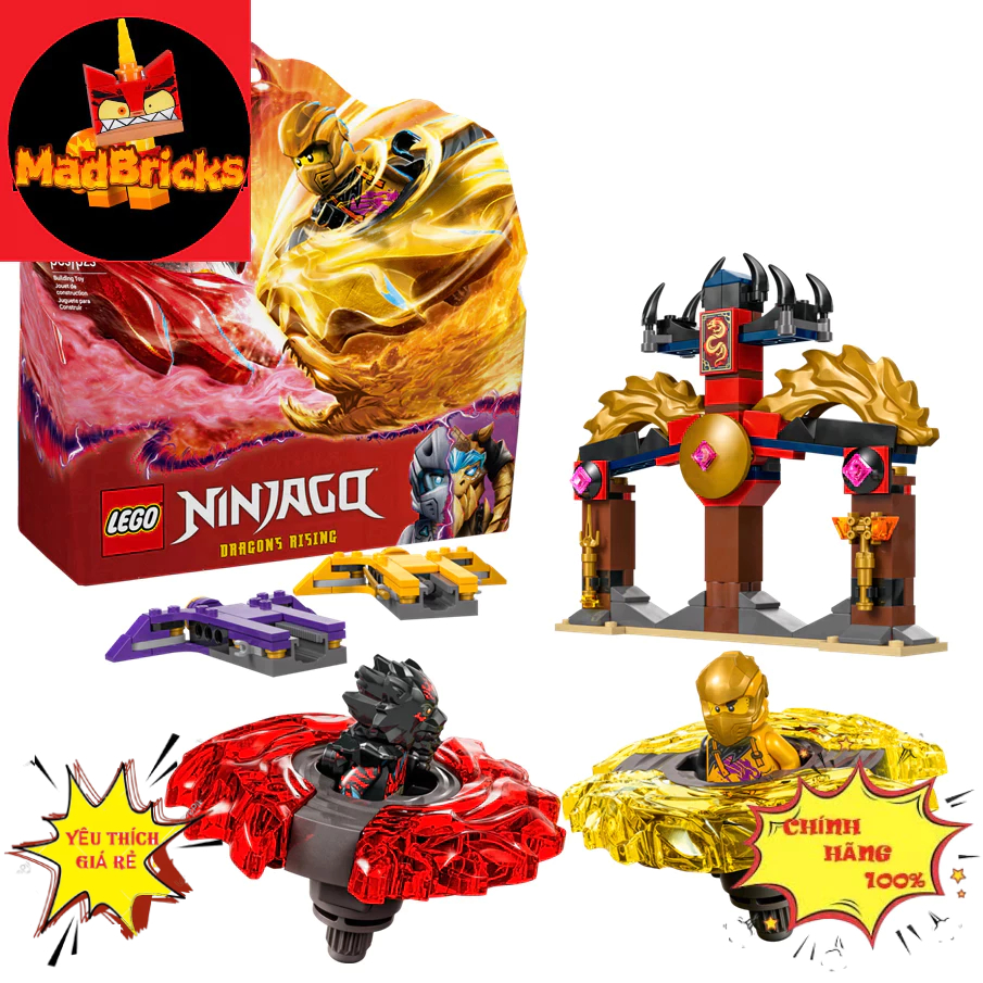 (LEGO NINJAGO ) LEGO NINJAGO 71826 Arin and the evil spinner ประกอบของเล่น