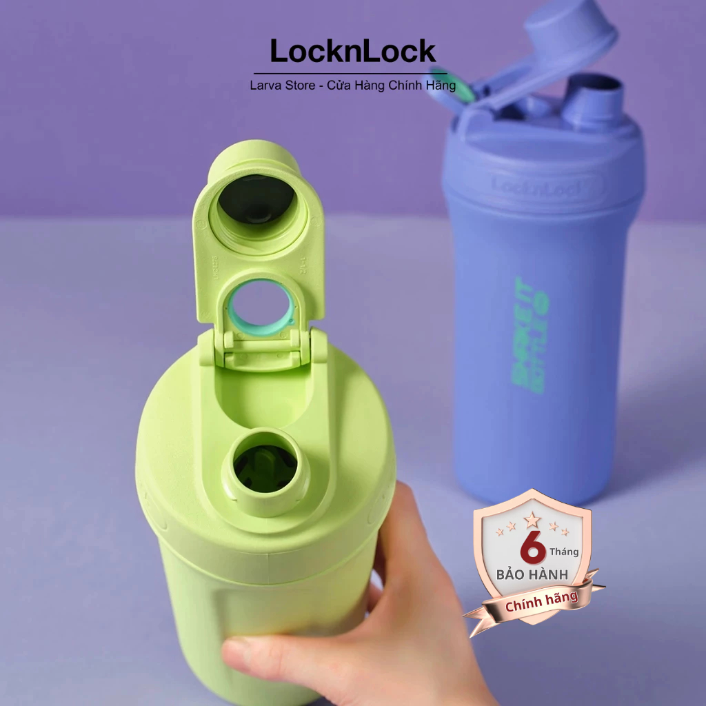 Locknlock Shake It Bottle Pro 650ml สแตนเลส 304 LHC4276 650ml