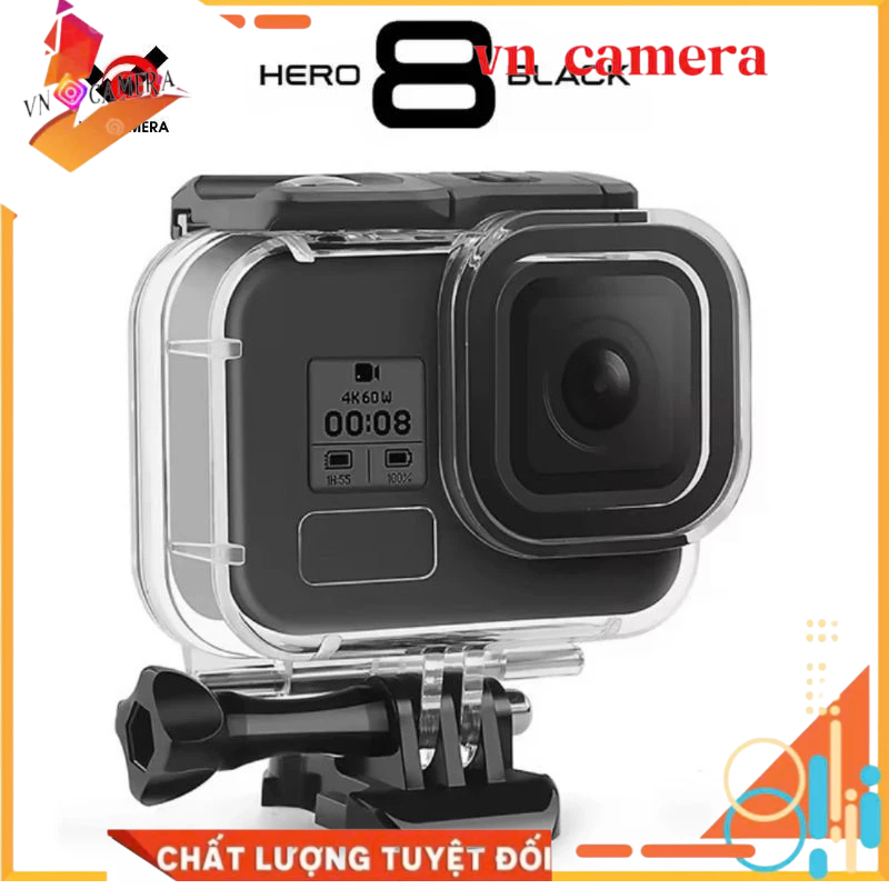 เคสกันน้ํา gopro 8 อุปกรณ์เสริมกล้อง gopro 8 กล้อง Vn vncamerashop