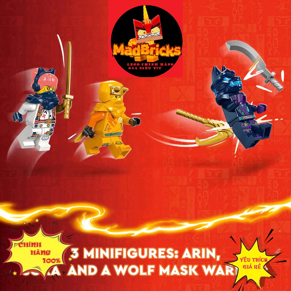 (LEGO MINI NINJAGO 71810 ) MINI AND DRAGON SEPARATION